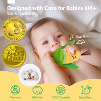 Baby's First Fruits & Veggies™ — 16-Pc Sensory Play Set