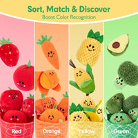 Baby's First Fruits & Veggies™ — 16-Pc Sensory Play Set