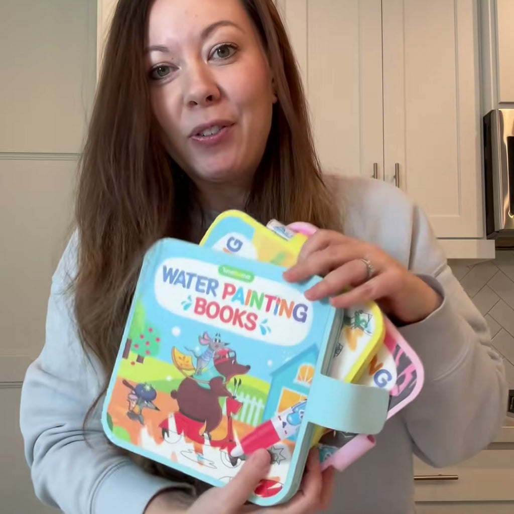 The finished water painting book